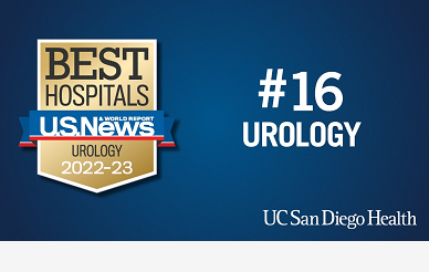Ranked #16 for Urology